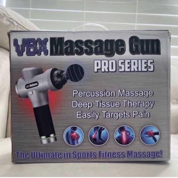 NEW VBX PRO SERIES 6 PIECE PERCUSSION MASSAGE GUN - Picture 8 of 10